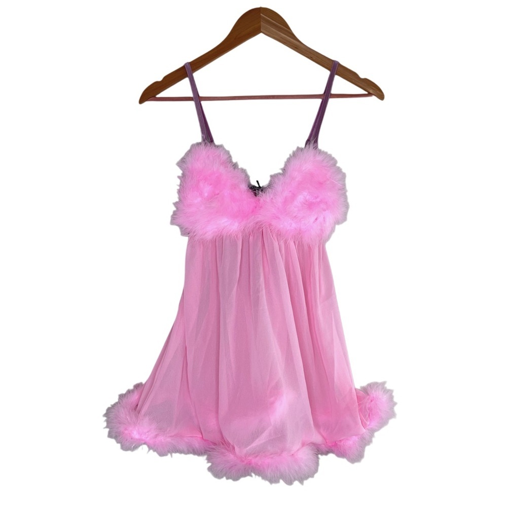 NWT Dolls Kill Fembot Costume Sz XS Babydoll Mini Dress